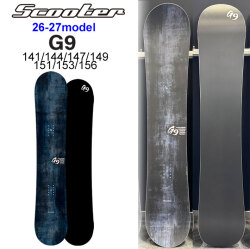 [予約商品] 26-27 スクーター スノーボード SCOOTER G9 G-9 ジーナイン 141cm 144cm 147cm 149cm 151cm 153cm 156cm 加藤 湖羽紅 田中 陽 フリーランモデル スノボ 板 日本正規品 2026 2027