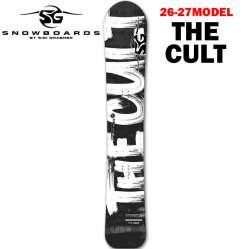 [予約商品] 26-27 SG スノーボード エスジー SNOWBOARDS THE CLUT 159cm 169cm カルト フリースタイル アルペン スノーボード 2026 2027 板 スノボ