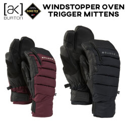 [予約商品] 26-27 BURTON ak バートン ゴアテックス GORE-TEX WINDSTOPPER OVEN TRIGGER MITTENS GLOVES [243071] スノーボードグローブ オーブン トリガー ミトン 2026 2027 [メール便発送商品]