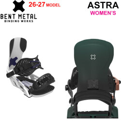[予約商品] 26-27 BENTMETAL ビンディング ASTRA ベントメタル アストラ BINDING スノーボード バインディング レディース フリースタイル 2026 2027 日本正規品