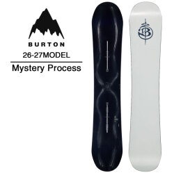 26-27 BURTON バートン スノーボード SNOWBOARD Mystery Process ミステリー プロセス メンズ スノーボード 日本正規品 2026 2027