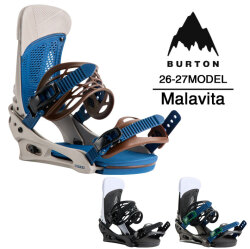 [予約商品] 26-27 BURTON BINDING バートン ビンディング Malavita マラビータ メンズ バインディング 日本正規品 2026 2027