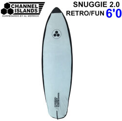 2026 サーフィン フリースケース チャンネルアイランド アルメリック SNUGGIE 2.0 HYBRID RETRO FUN [6'0] レトロ・ファンボード用 ボードケース ソフトケース サーフボードケース Channel Islands Al Merrick 日本正規品