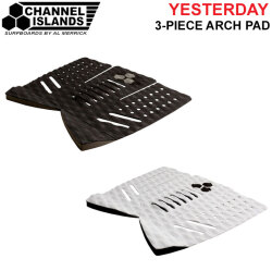 2026 サーフィン デッキパッド チャンネルアイランド アルメリック YESTERDAY イエスタデイ 3ピース ARCH TAIL PAD Channel Islands Al Merrick トラクションパッド デッキパッチ 日本正規品