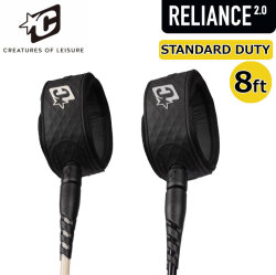 2026 リーシュコード クリエイチャー CREATURES 8ft 8フィート RELIANCE 2.0 STANDARD DUTY 8 スタンダード デューティー 7mm サーフィン パワーコード ショートボード 日本正規品