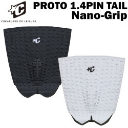 2026 クリエイチャー デッキパッド CREATURES PROTO 1.4 PIN TAIL Nano-Grip プロト 3ピース サーフィン デッキパッチ トラクション
