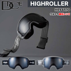 [予約商品] 26-27 DICE GOGGLES ゴーグル ダイス HIGH ROLLER ハイローラー HR64570 調光レンズ ジャパンフィット GOGGLES PHOTOCHROMIC 2026 2027 日本正規品