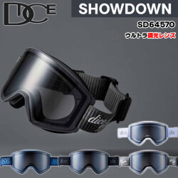 [予約商品] 26-27 DICE GOGGLES ゴーグル ダイス SHOWDOWN ショーダウン SD64570 調光レンズ ジャパンフィット GOGGLES PHOTOCHROMIC 2026 2027 日本正規品