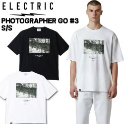 26 メンズ 半袖 カットソー Tシャツ [E26ST03] ELECTRIC PHOTOGRAPHER GO #3 S/S TEE エレクトリック フォトグラファー ゴー 日本正規品 