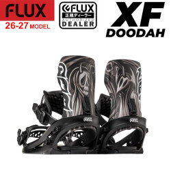 [予約商品] 26-27 FLUX ビンディング XF DOODAH コラボ フラックス エックスエフ BINDING スノーボード バインディング メンズ レディース パーク カービング パウダー オールラウンド 2026 2027 日本正規品