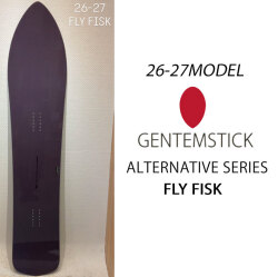 [予約商品] 26-27 GENTEMSTICK ゲンテンスティック FLY FISK フライフィスク 164cm MADS JONSSON プロモデル スノーボード パウダーボード アクセルキャンバー 板 2026 2027