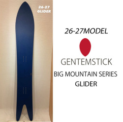 [予約商品] NEW 26-27 GENTEMSTICK ゲンテンスティック GLIDER 198cm グライダー スノーボード パウダーボード ショートキャンバー 板 2026 2027
