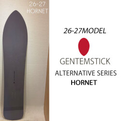 [予約商品] 26-27 GENTEMSTICK  ゲンテンスティック HORNET ホーネット 148.7cm スノーボード パウダーボード アクセルキャンバー 板 2026 2027
