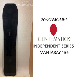 [予約商品] 26-27 GENTEMSTICK ゲンテンスティック MANTARAY 156 156cm マンタレイ スノーボード パウダーボード 板 2026 2027
