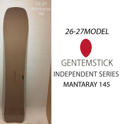 [予約商品] 26-27 GENTEMSTICK ゲンテンスティック MANTARAY 145 145cm マンタレイ レディース スノーボード パウダーボード 板 2026 2027