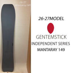 [予約商品] 26-27 GENTEMSTICK ゲンテンスティック MANTARAY 149 149cm マンタレイ レディース スノーボード パウダーボード 板 2026 2027