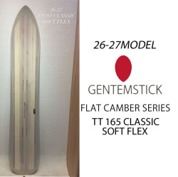 [予約商品] 26-27 GENTEMSTICK ゲンテンスティック T.T 165 CLASSIC WOMENS FLEX 165cm TT ティーティー クラシック ウーメンズフレックス レディース スノーボード パウダーボード 板 2026 2027