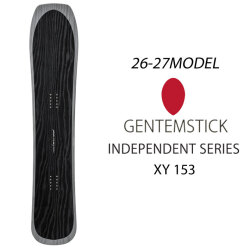 [予約商品] 26-27 GENTEMSTICK ゲンテンスティック XY 153 153cm エックスワイ アレックス・ヨーダー スノーボード パウダーボード アクセルキャンバー 板 2026 2027