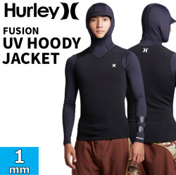 2026 ハーレー ウェットスーツ メンズ ロングスリーブジャケット フード付き  [MZHJKF] Hurley FUSION UV HOODY JACKET  UPF50+