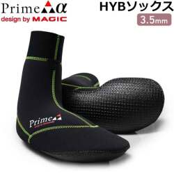 2026 MAGIC マジック サーフブーツ Prime α HYB SOX 3.5mm [MG-2] 先丸タイプ プライムアルファ ハイブリッド ソックス  冬用 防寒 日本製 サーフィンソックス サーフソックス