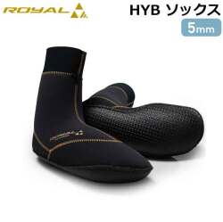 2026 MAGIC マジック サーフブーツ Royal HYB Sox 5mm [RY-11] 先丸タイプ ロイヤル ハイブリッド ソックス 冬用 防寒 日本製 サーフィンソックス サーフソックス