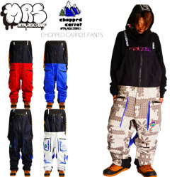 [予約商品] 26-27 マウンテンロックスター ウェア Mtn. Rock Star [CHOPPED CARROT PANTS] チョップド キャロット パンツ つなぎ MOUNTAIN ROCK STAR マンロク ウエア パンツ ユニセックス スノーボード  日本正規品