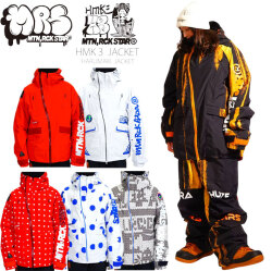 [予約商品] 26-27 マウンテンロックスター ウェア Mtn. Rock Star [HARUMAKI 3 JACKET] ハルマキ 3 ジャケット MOUNTAIN ROCK STAR マンロク ウエア ユニセックス スノーボード スノーウェア 日本正規品