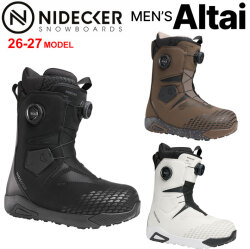 [予約商品] 26-27 NIDECKER ナイデッカー ブーツ Altai アルタイ メンズ BOOTS スノーボード スノボ 2026 2027 日本正規品