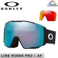 [予約商品] 26-27 オークリー ゴーグル OAKLEY LINE MINER PRO L GOGGLE oo7143A-01 ラインマイナー プロ ラージフィット アジアンフィット スノーゴーグル スノボー スキー スペアレンズ付 日本正規品