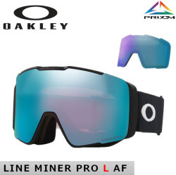 [予約商品] 26-27 オークリー ゴーグル OAKLEY LINE MINER PRO L GOGGLE oo7143A-02 ラインマイナー プロ ラージフィット アジアンフィット スノーゴーグル スノボー スキー スペアレンズ付 日本正規品