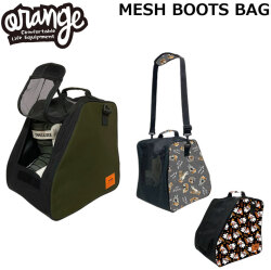[予約商品] 26-27 ORAN’GE オレンジ MESH BOOTS BAG 秋田犬 きっこうちゃん メッシュ ブーツバッグ ブーツケース バッグ 靴袋 スポーツ アウトドア 旅行 スノーボード 040153