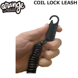 [予約商品] 26-27 ORAN’GE オレンジ COIL LOCK LEASH コイル ロック リーシュコード リーシュ 盗難防止 鍵付き 流れ止め スノーボード 自転車 150634