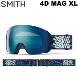 [予約商品] 26-27 SMITH ゴーグル スミス 4D MAG XL フォーディー マグ エックスエル Midnight Snow アジアンフィット スノーボード 2026 2027 日本正規品 [010276513]