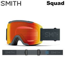26-27 SMITH ゴーグル スミス Squad スカッド Slate アジアンフィット スノーボード 2026 2027 日本正規品 [010276594]