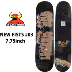 トイマシーン デッキ スケートボード NEW FISTS COLOR-J #03 [TM8] 7.75inch スケボー D1259