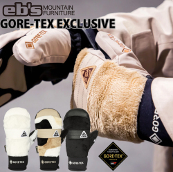 [予約] 26-27 eb's スノーボード ミトングローブ GORE-TEX EXCLUSIVE 4600016 エビス スノーボードグローブ  スノボ 手袋 エクスクルーシブ ebs [メール便発送商品]