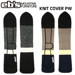 [予約商品] 26-27 eb's エビス パウダー用 スノーボード ニットケース KNIT COVER PW 4600303 ニットカバー スノボ ソールカバー 2026 2027 ebs
