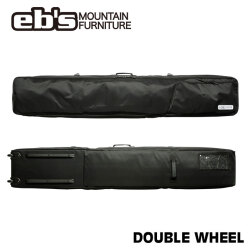 [予約商品] 26-27 eb's スノーボードケース ウィール付き キャスター 4600340 DOUBLE WHEEL スノボケース エビス 2026 2027 ebs