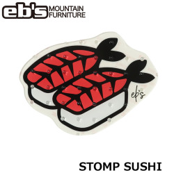 [予約商品] 26-27 eb's エビス スノーボード デッキパッド 4600502 STOMP SUSHI 2026 2027 ebs