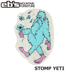 [予約商品] 26-27 eb's エビス スノーボード デッキパッド 4600503 STOMP YETI 2026 2027 ebs