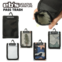 [予約商品] 26-27 eb's パスケース PASS TRASH 4600601 パストラッシュ リフト券ホルダー 腕 小物 鍵 エビス 2026 2027 ebs
