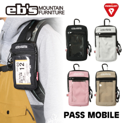 [予約商品] 26-27 eb's パスケース PASS MOBILE 4600602 パスモバイル リフト券ホルダー 腕 小物 鍵 エビス 2026 2027 ebs