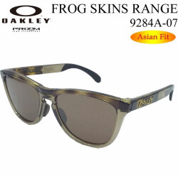 OAKLEY オークリー サングラス アジアンフィット FROGSKINS 9284A-07 フロッグスキン レンジ Asia Fit プリズムレンズ 日本正規品