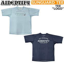 [現品限り] ラッシュガード AIDENTIFY アイデンティファイ SUNGUARD TEE サンガード TEE LOGO [4] 半袖 メッシュ ユニセックス メンズ レディース サーフィン 海水浴 プール フィッシング アウトドア [メール便発送商品]