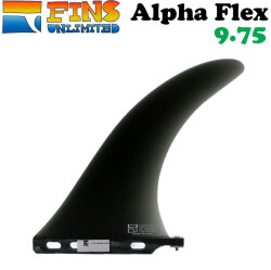 2024 FINSUNLIMITED フィンズアンリミテッド フィン Alpha Flex 9.75 [SMK] アルファフレックス FIN ロングボード用 センターフィン シングルフィン 日本正規品