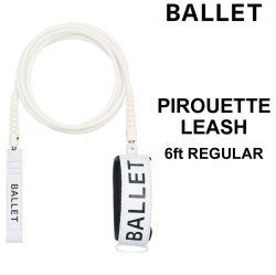 BALLET バレー サーフィンリーシュコード 6ft REGULAR PIROUETTE LEASH ピルエットリーシュ 6フィート レギュラー 足首用 サーフボード ハウス オブ バレー 送料無料