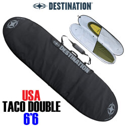サーフボード ケース ハードケース DESTINATION ディスティネーション USA TACO DOUBLE 6'6 タコダブル トラベルケース [サーフトリップ特集]