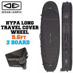 ハードケース トラベルケース OCEAN＆EARTH サーフボードケース LONG TRAVEL COVER WHEEL 2BOARD 9’6 2本収納 オーシャンアンドアース [サーフトリップ特集]
