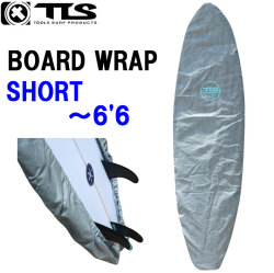 サーフボードケース TOOLS ツールス BOARD WRAP ショートボード用 ボードラップ ６’６” ショート用 デッキカバー サーフボード用デッキカバー サーフ サーフィン