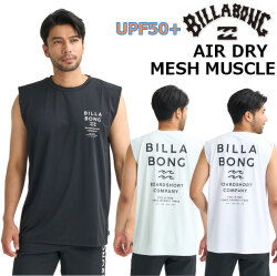 [メール便発送商品] 26 ビラボン ラッシュガード BILLABONG メンズ [BG011-869] AIR DRY MESH MUSCLE ドライ メッシュ タンクトップ 水陸両用 UVカット 吸水速乾 プール 海 海水浴 水着 サーフィン 2026